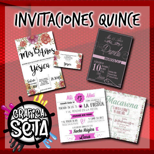 Grafica Seta -  Quince años